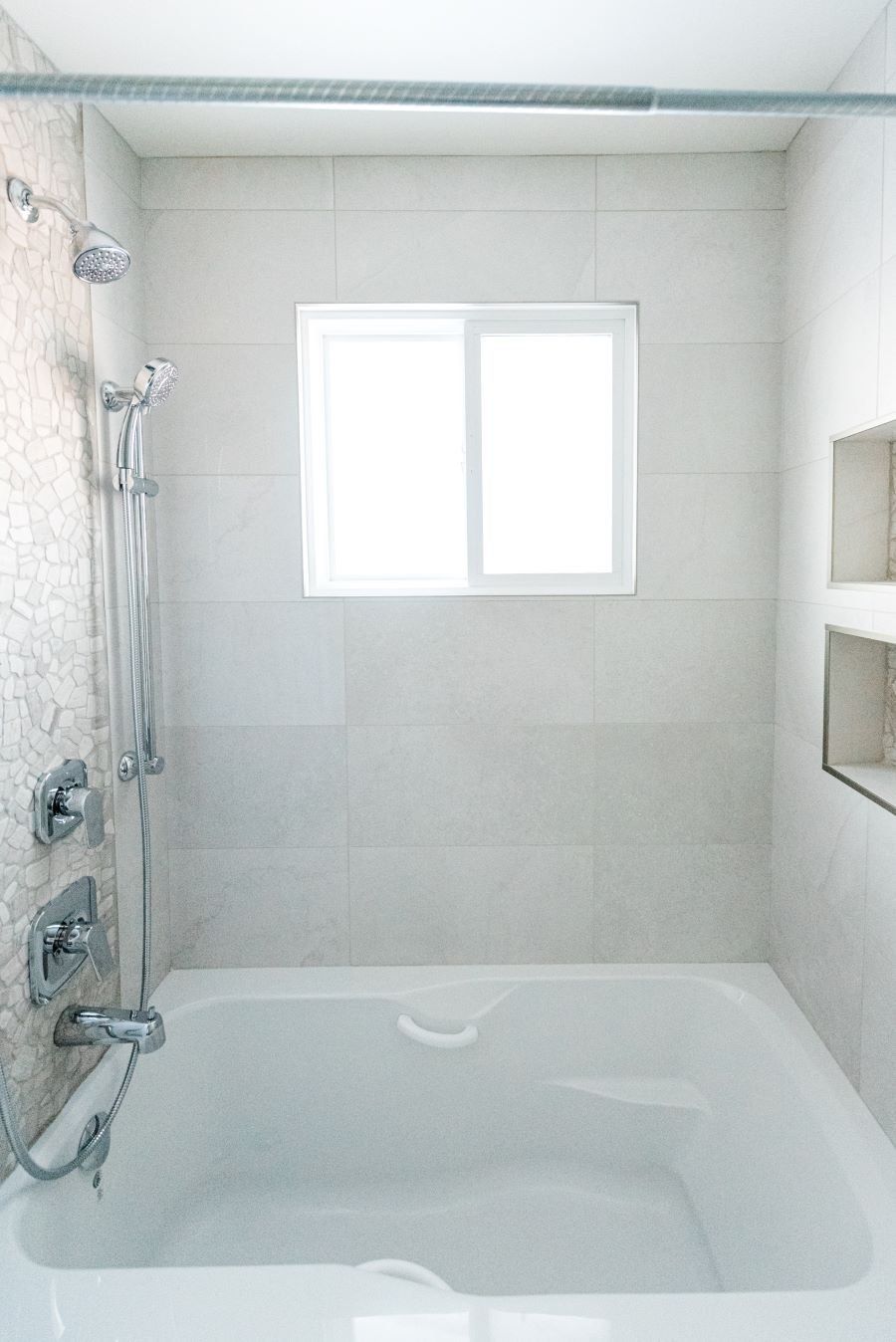 renovated shower