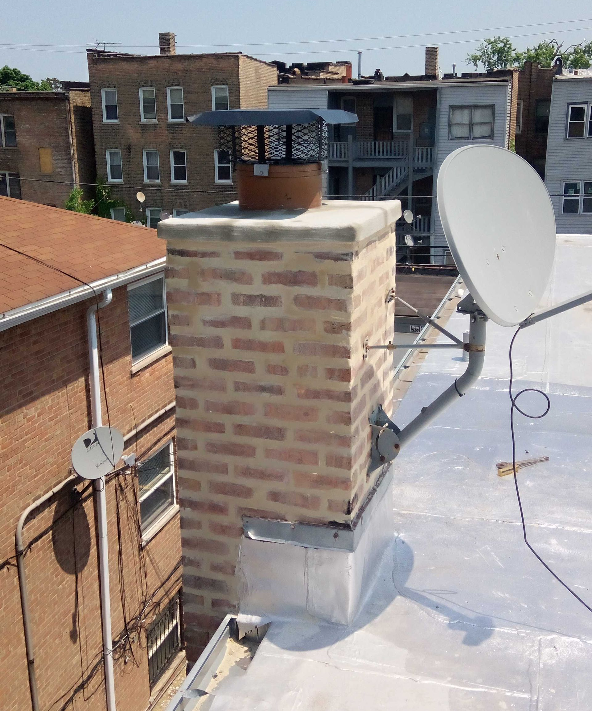 Chimney cap repair in Brookfield, IL