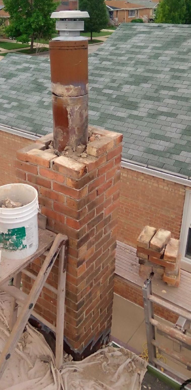 Chimney crown repair in Evergreen Park, IL