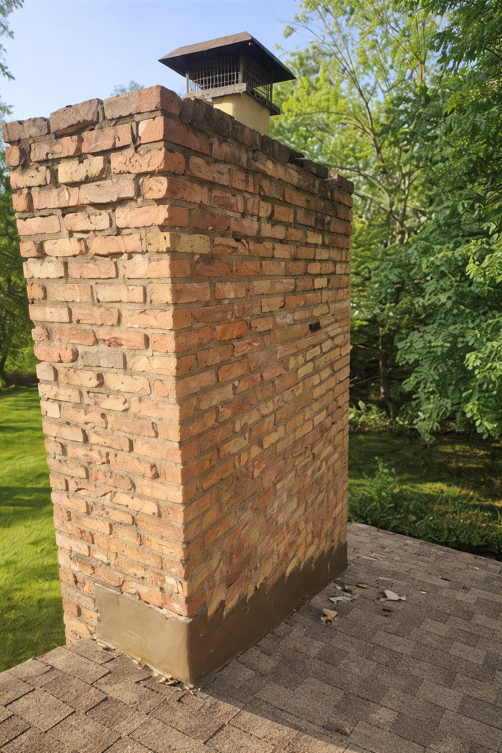Chimney tuckpointing service near Brookfield, IL
