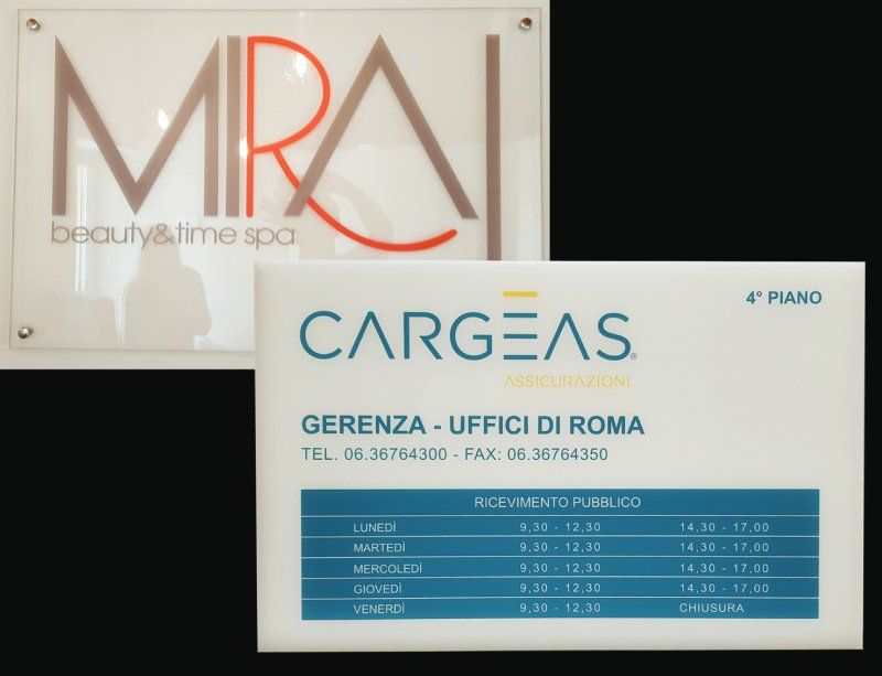 Realizzazione di stampe su Forex per attività commerciali