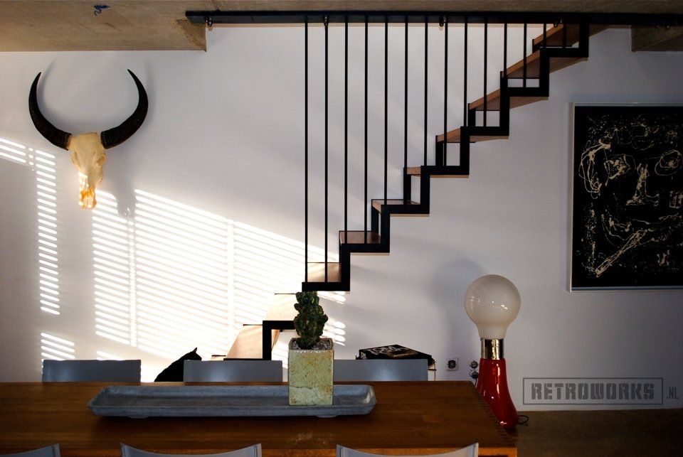 stalen steektrap custommade