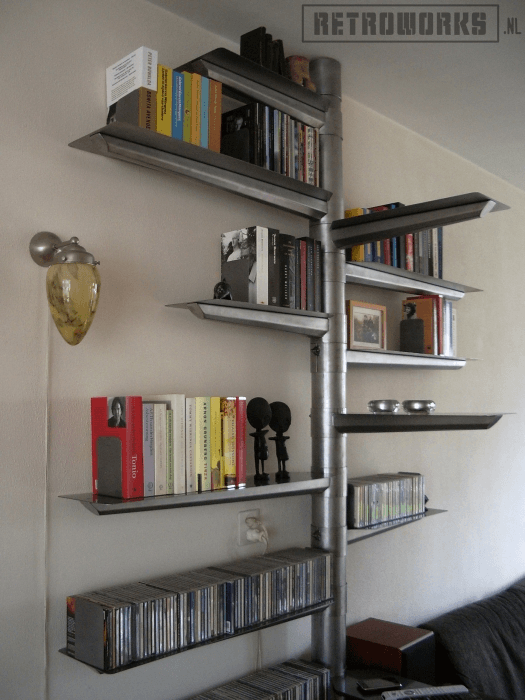 thespindle bookcase steel