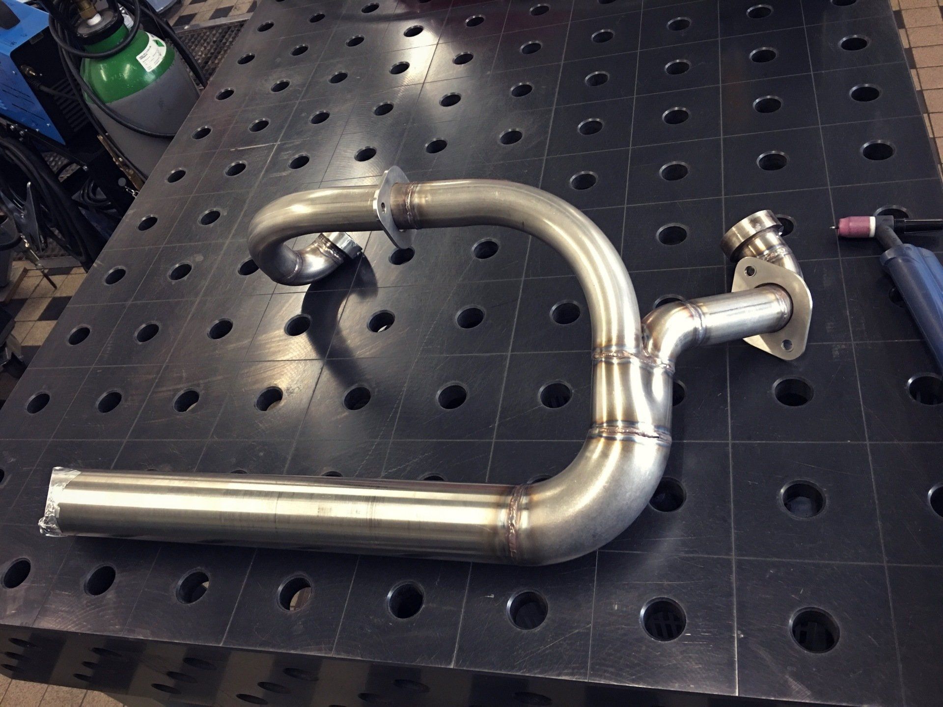 Yamaha TR1 uitlaat rvs