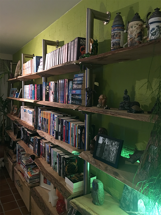 rvs eiken stellingkast