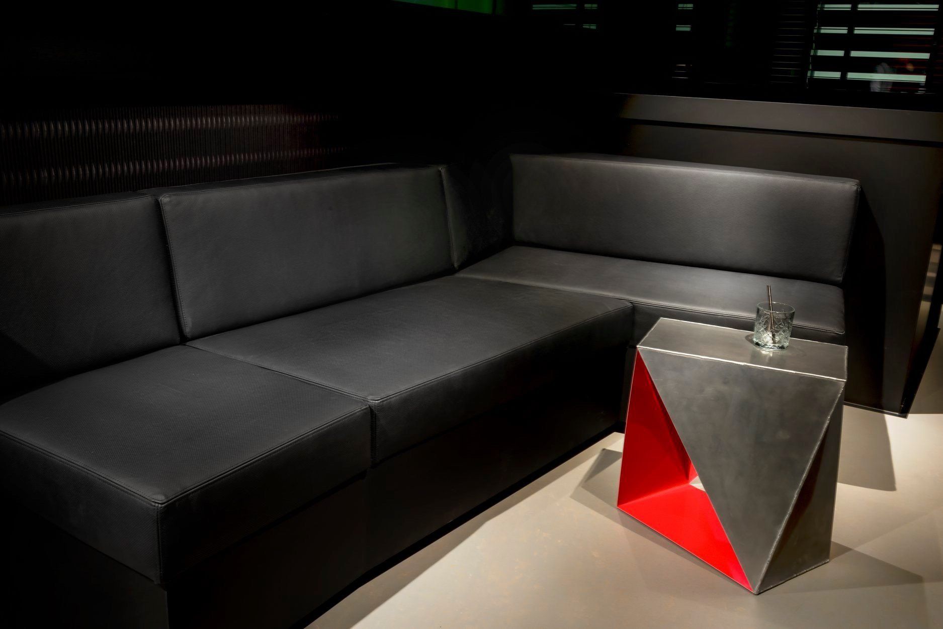 aluminium coffee table