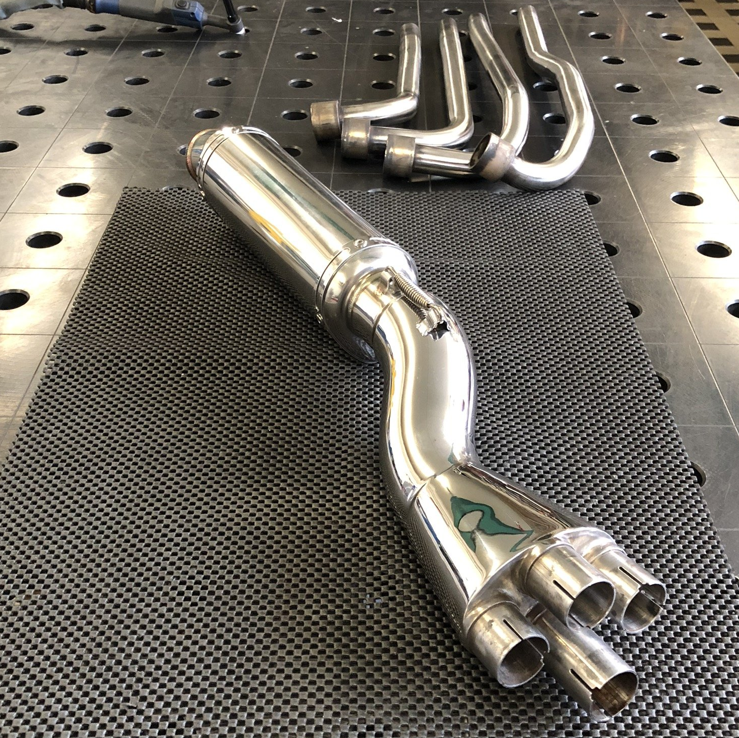 BMW K100 exhaust collector