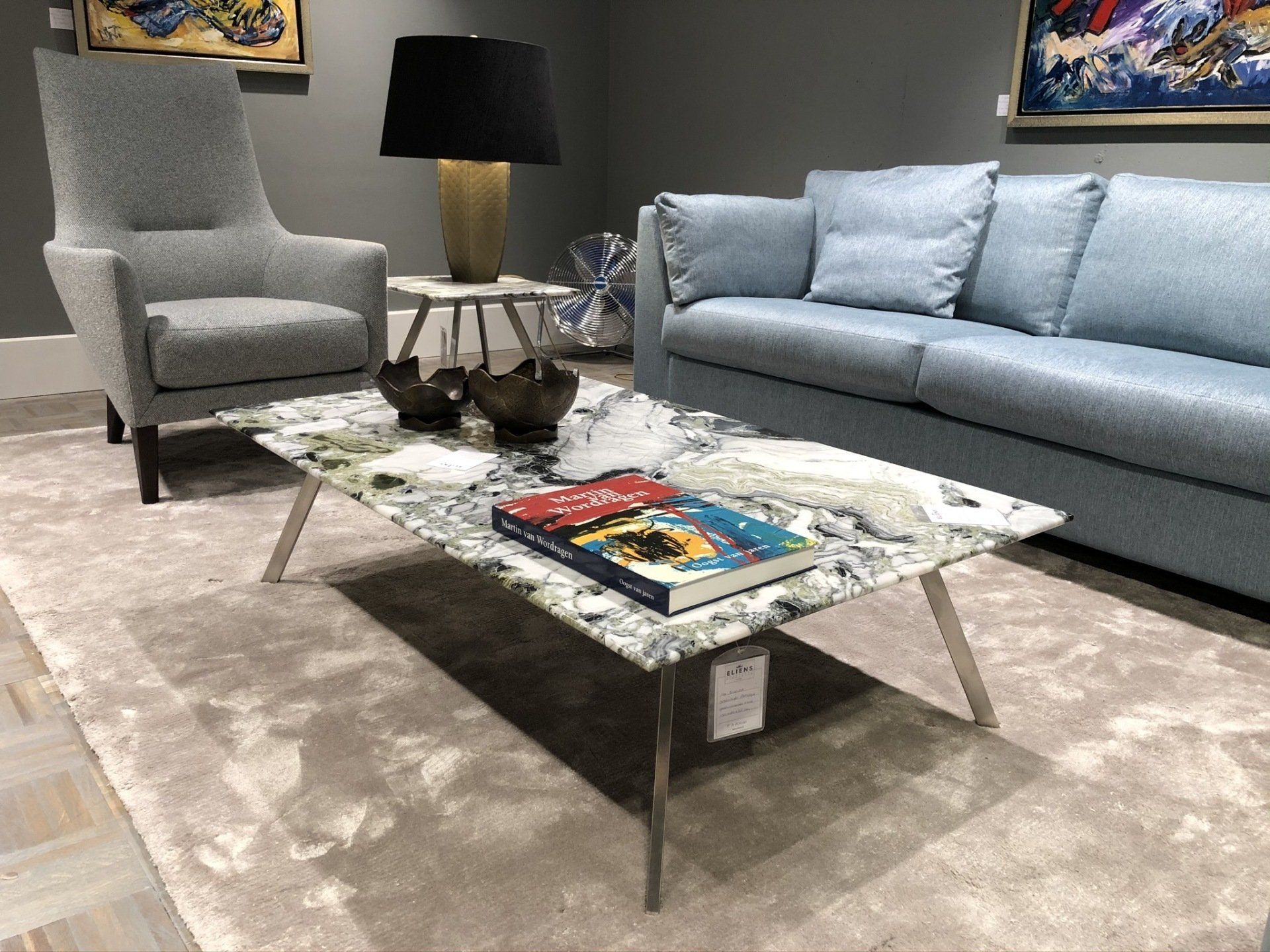 rvs salontafel onderstel