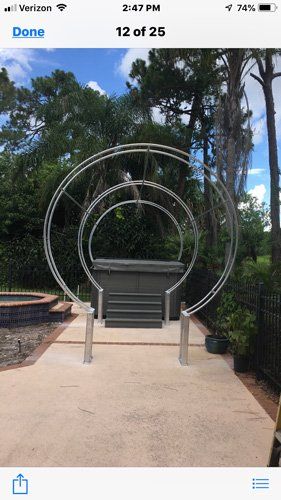 Welders — Circular Metal Frame in Jensen Beach, FL