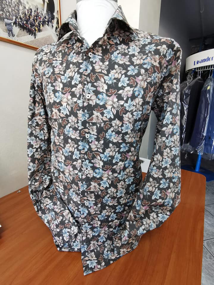 camicia fantasia floreale