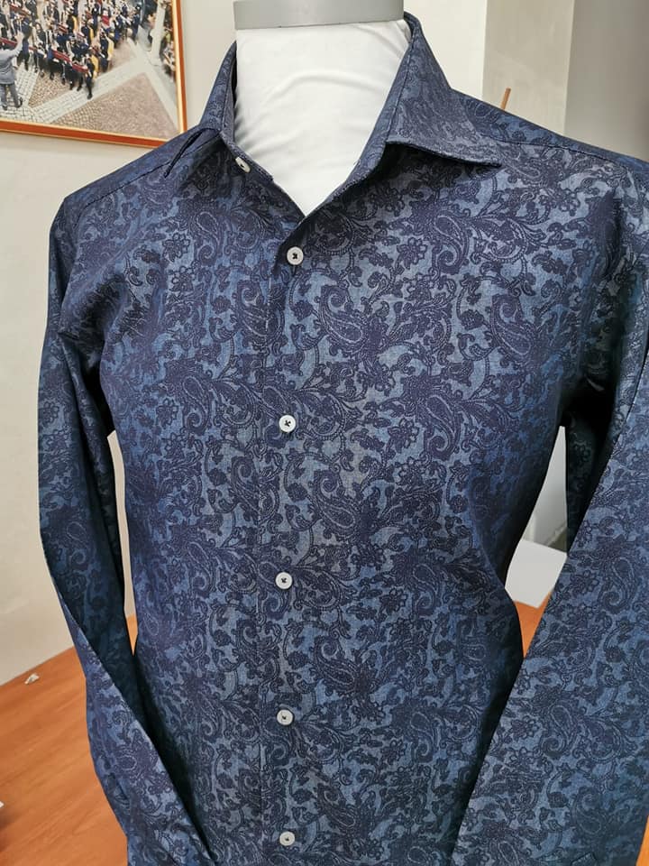 camicia fantasia elegante