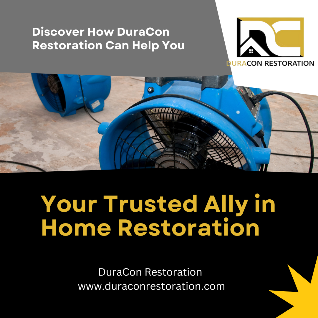 water damage restoration Dallas, experience the DuraCon Difference