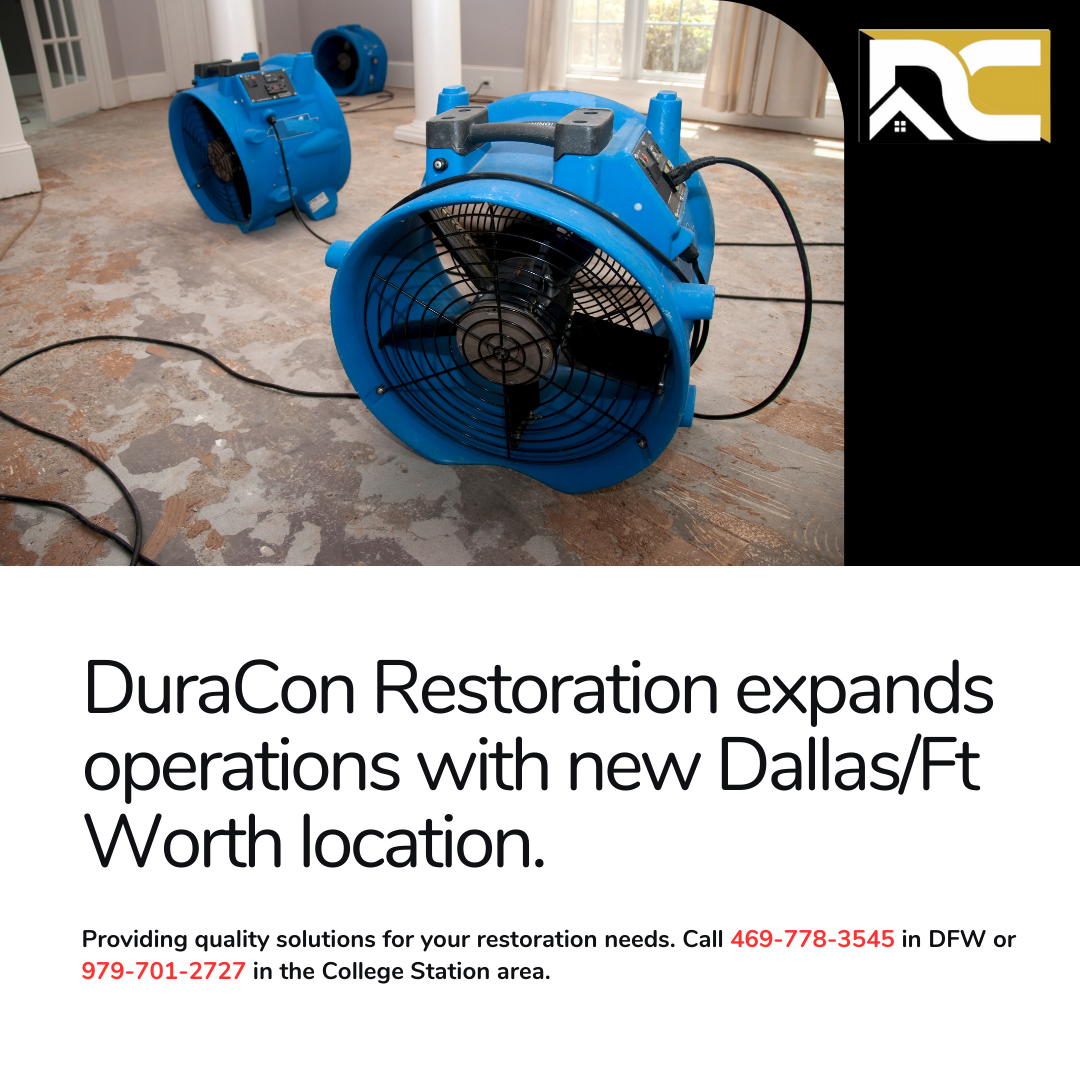 DuraCon Restoration Expands Operations with New Dallas / Ft Worth Location