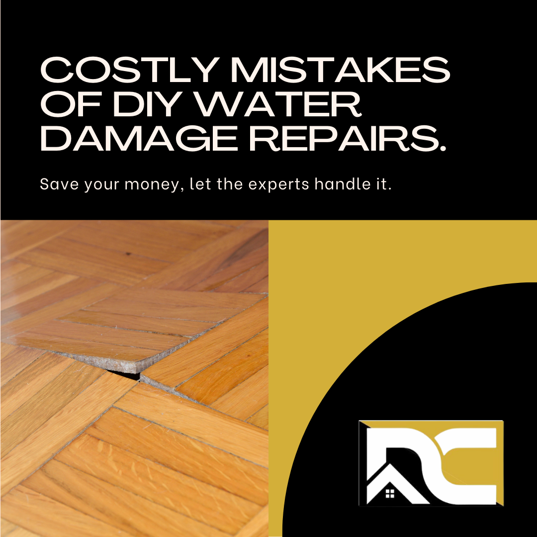Why DIY Water Damage Repairs on Wood Floors Can Lead to Costly Mistakes