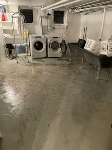 flooded basement cleanup college station   duracon restoration   water damage college station