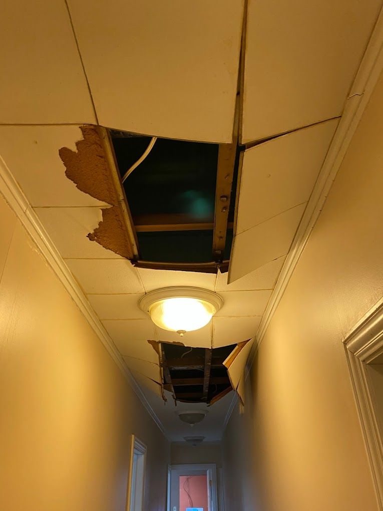 ceiling water damage college station   college station water damage   flood damage college station