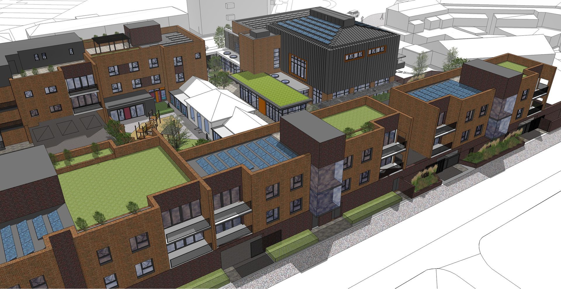 Kingsley Hall Phase 01 Sketch