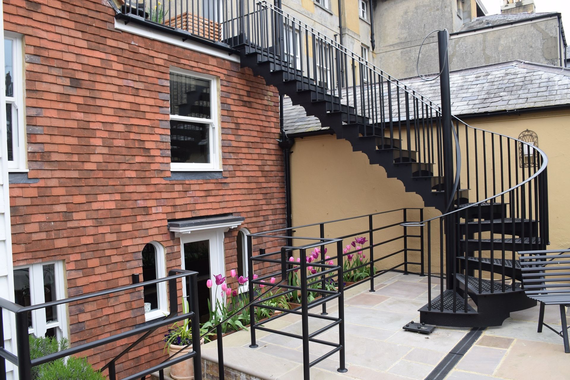 57 High Street Outdoor Staircase