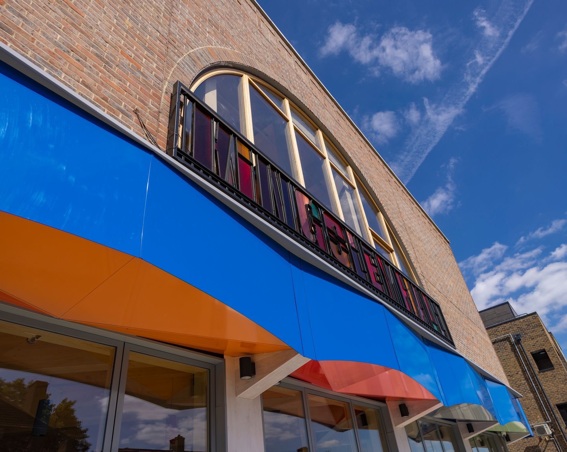 Kingsley Hall Window Feature Signage