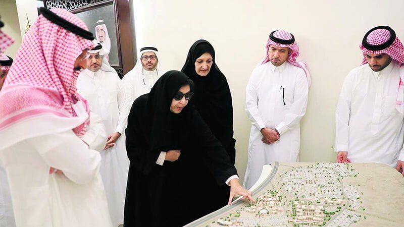 HRH Prince Abdullah bin Bandar Al-Saud examines Albaydha Housing Project strategy for co-defined sustainable community housing in Makkah