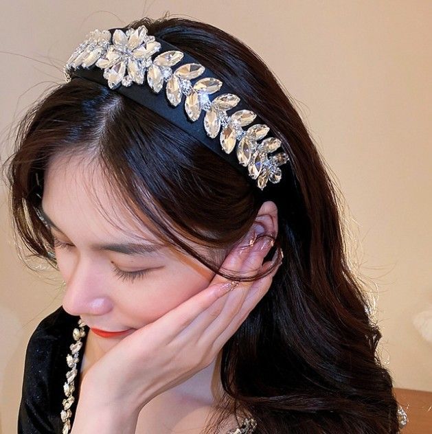 豪華美鑽髮圈