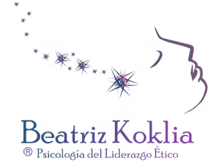 Profile silhouette with starbursts and the name 