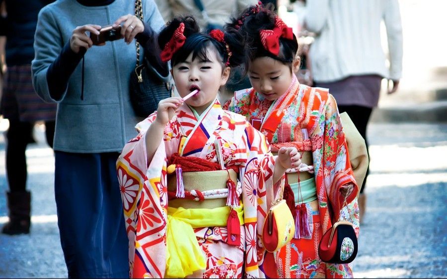 Shichi Go San festival in Japan