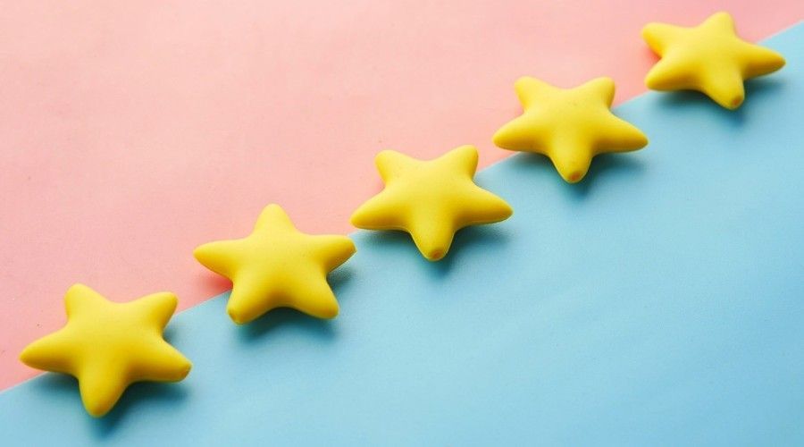 customer feedback stars