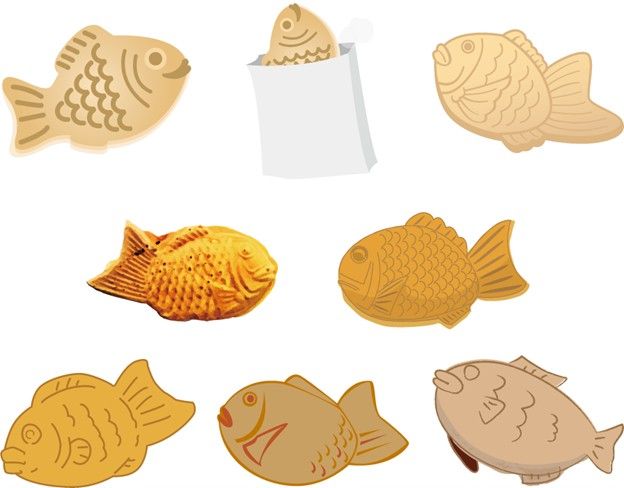 Tai Yaki (fish shaped sweets from Japan)