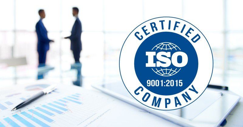 ISO 9001:2105 Certified Company