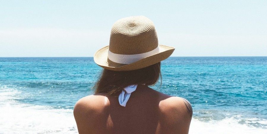 girl at the beach