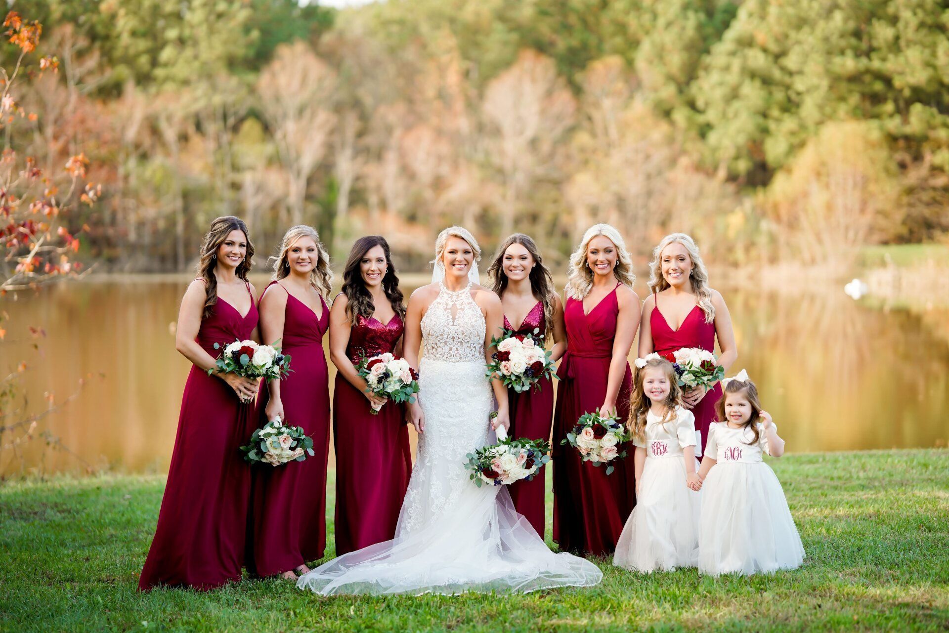 Happy Wedding Pictorial—Bridesmaid Dresses in Kannapolis, NC