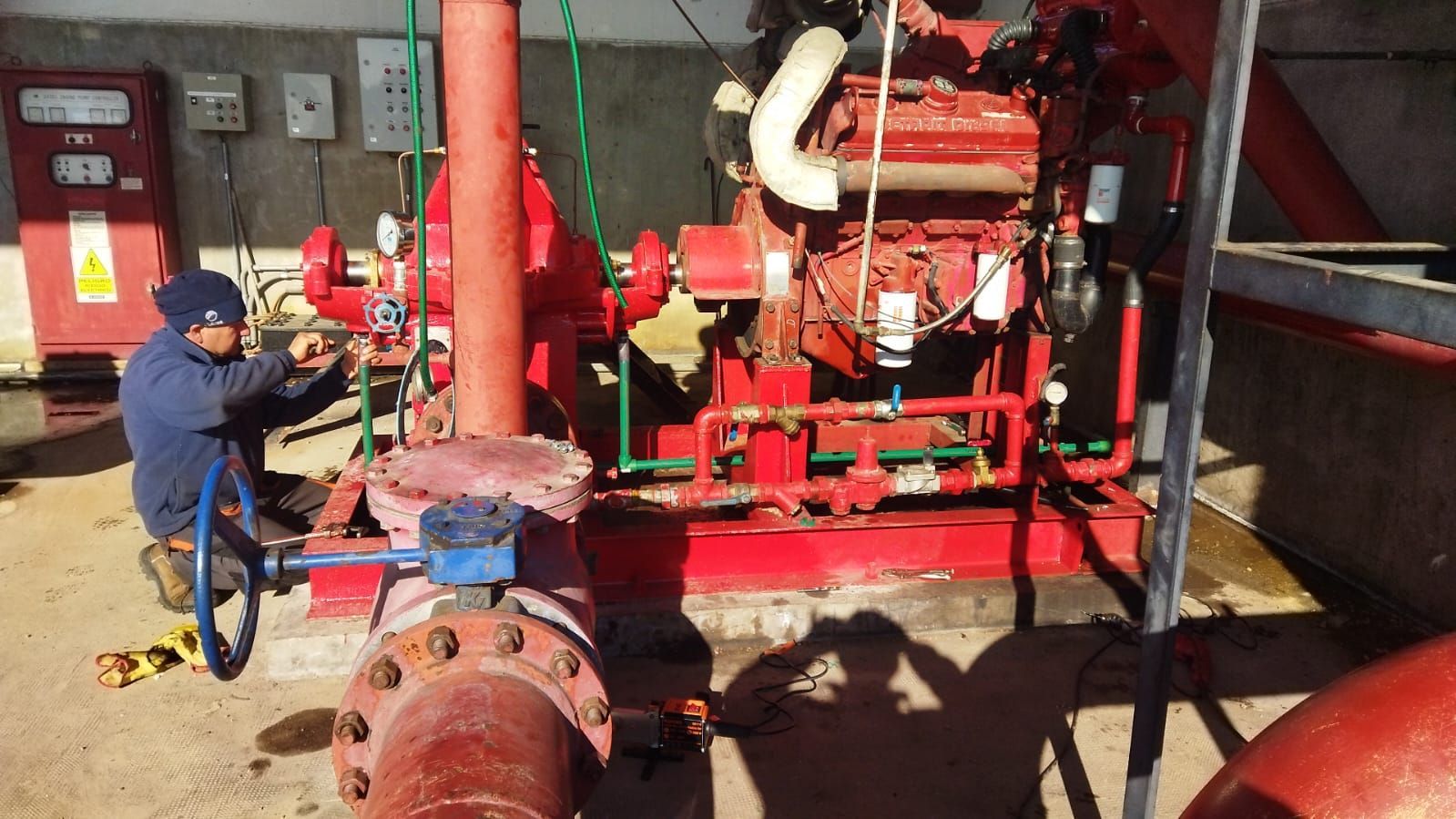 Sistema de lucha contra incendio DMCO