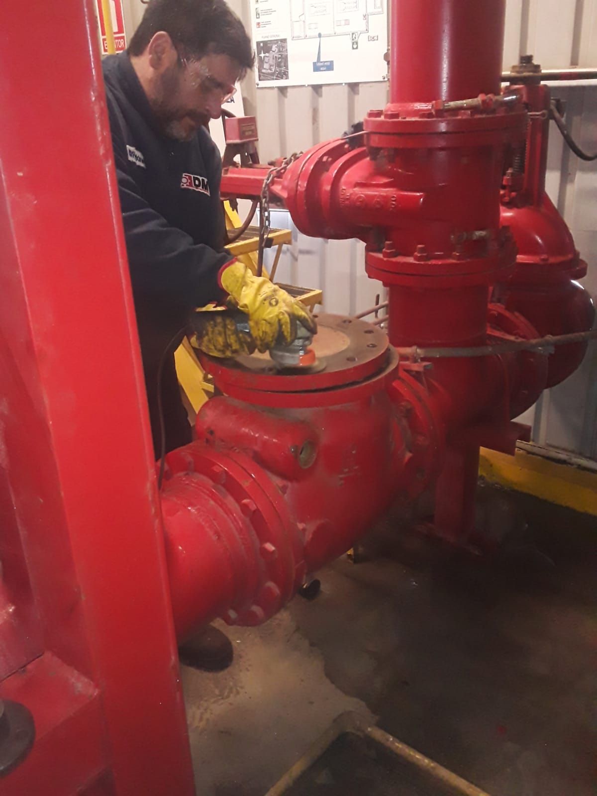 Sistema de lucha contra incendio DMCO