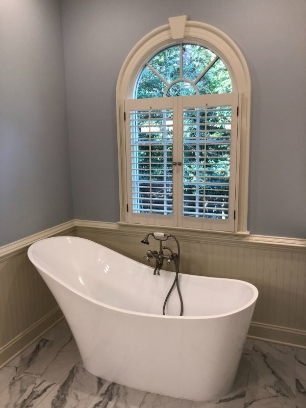 A Bathroom with A Bathtub and A Window with Shutters | Tonao, VA | Don Kendrick