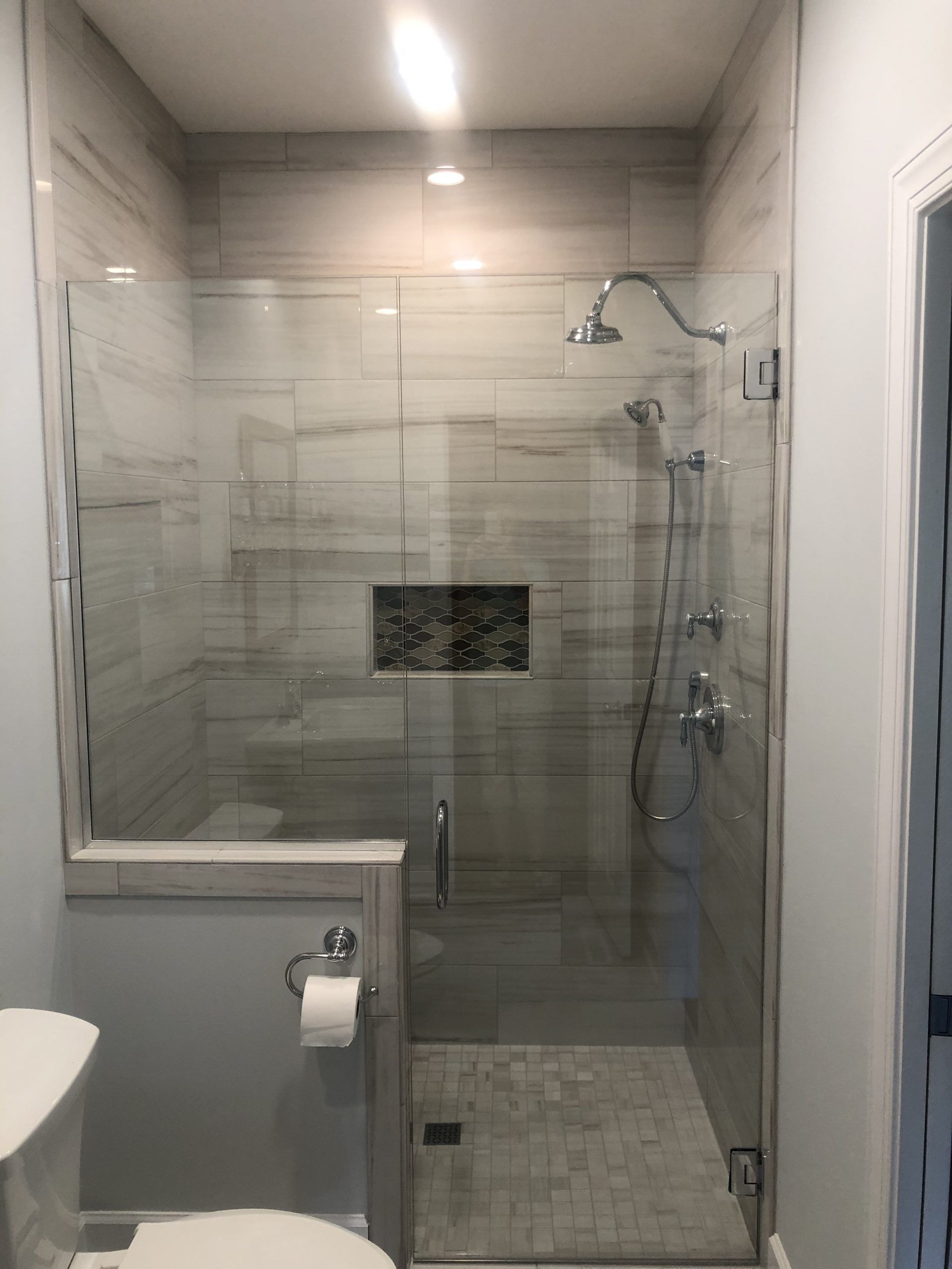 Shower with a Glass Door | Tonao, VA | Don Kendrick