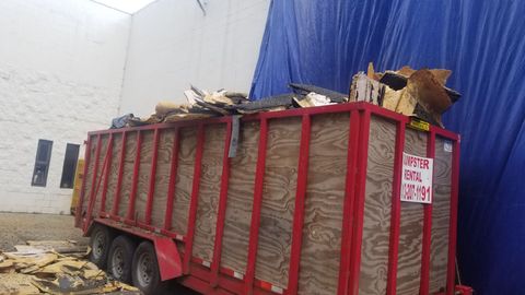 Roll Off Dumpster to Rent — Blue Dumpster in Detroit, MI