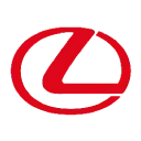 A red l in a white circle on a white background.