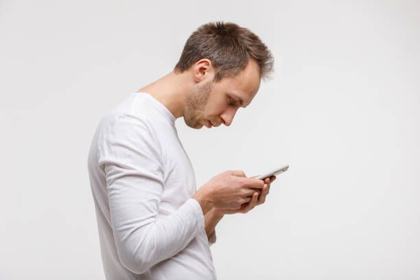 Using phone in wrong posture