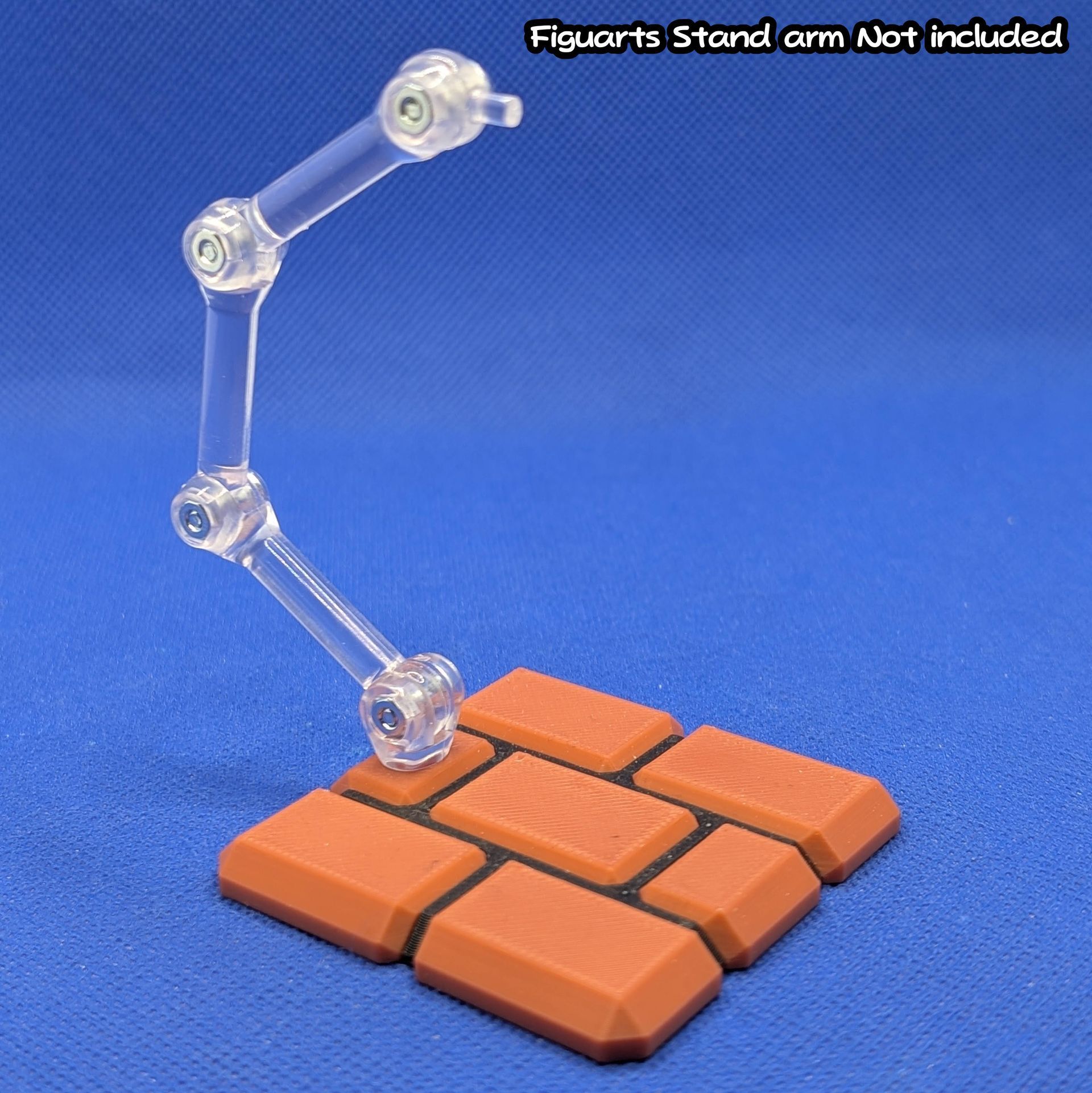 Mario Themed Figure stands.