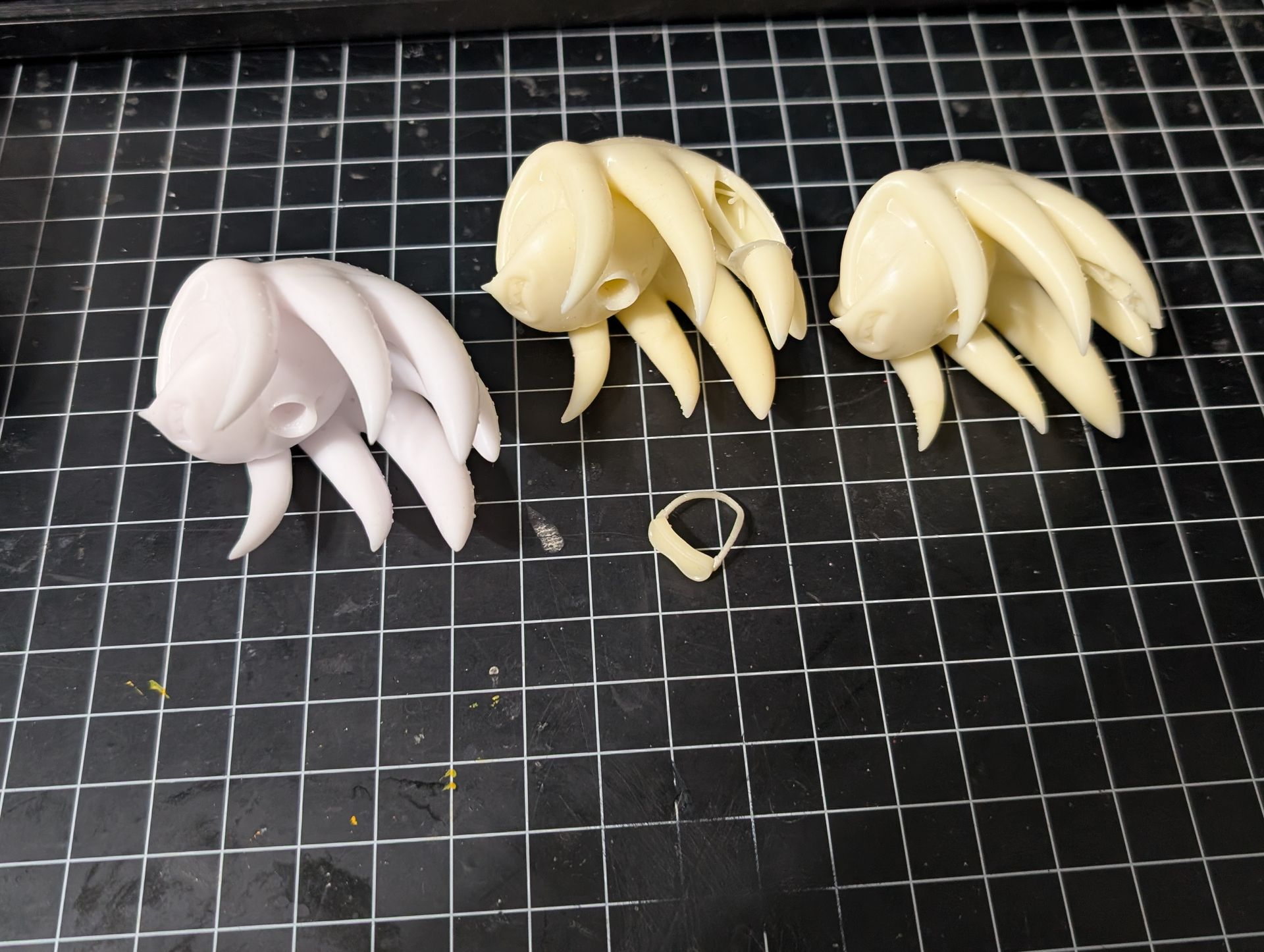 knukcles flex resin print for YBZ