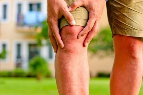 Man with a knee pain — Jersey City, NJ — Pain and Disability Institute