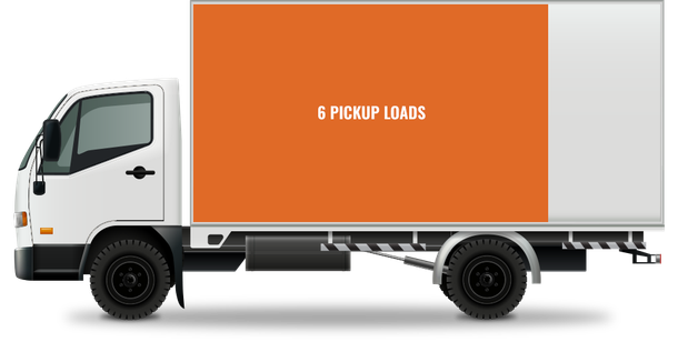 6 pickup load