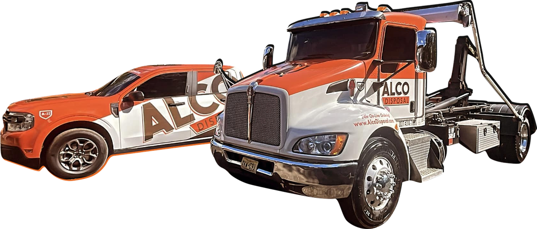 Alco Junk Removal trucks