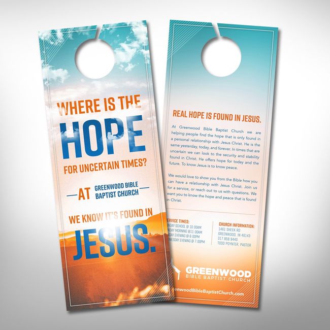Jesus is Hope Tract