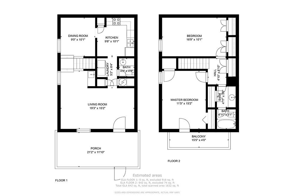 72nd Avenue Apartments interior floorplan