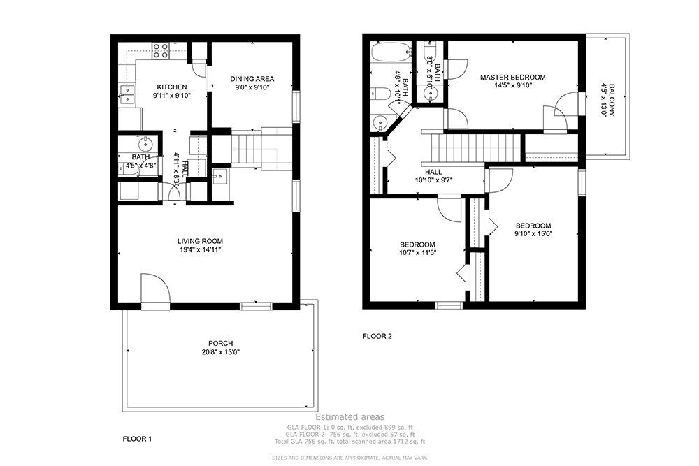72nd Avenue Apartments interior floorplan