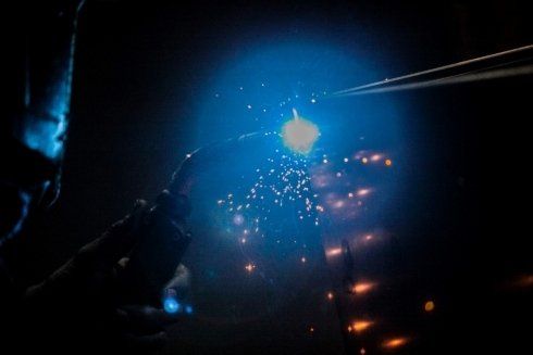 scintille per la saldatura a Milano