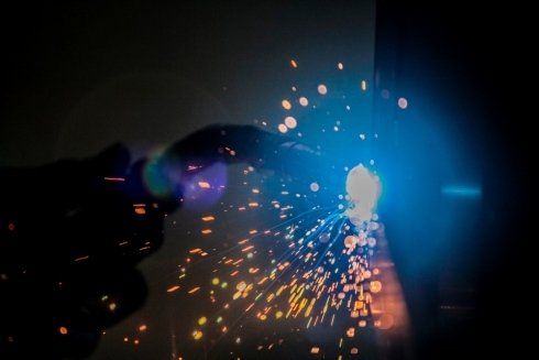 scintille derivanti da saldatura a Milano