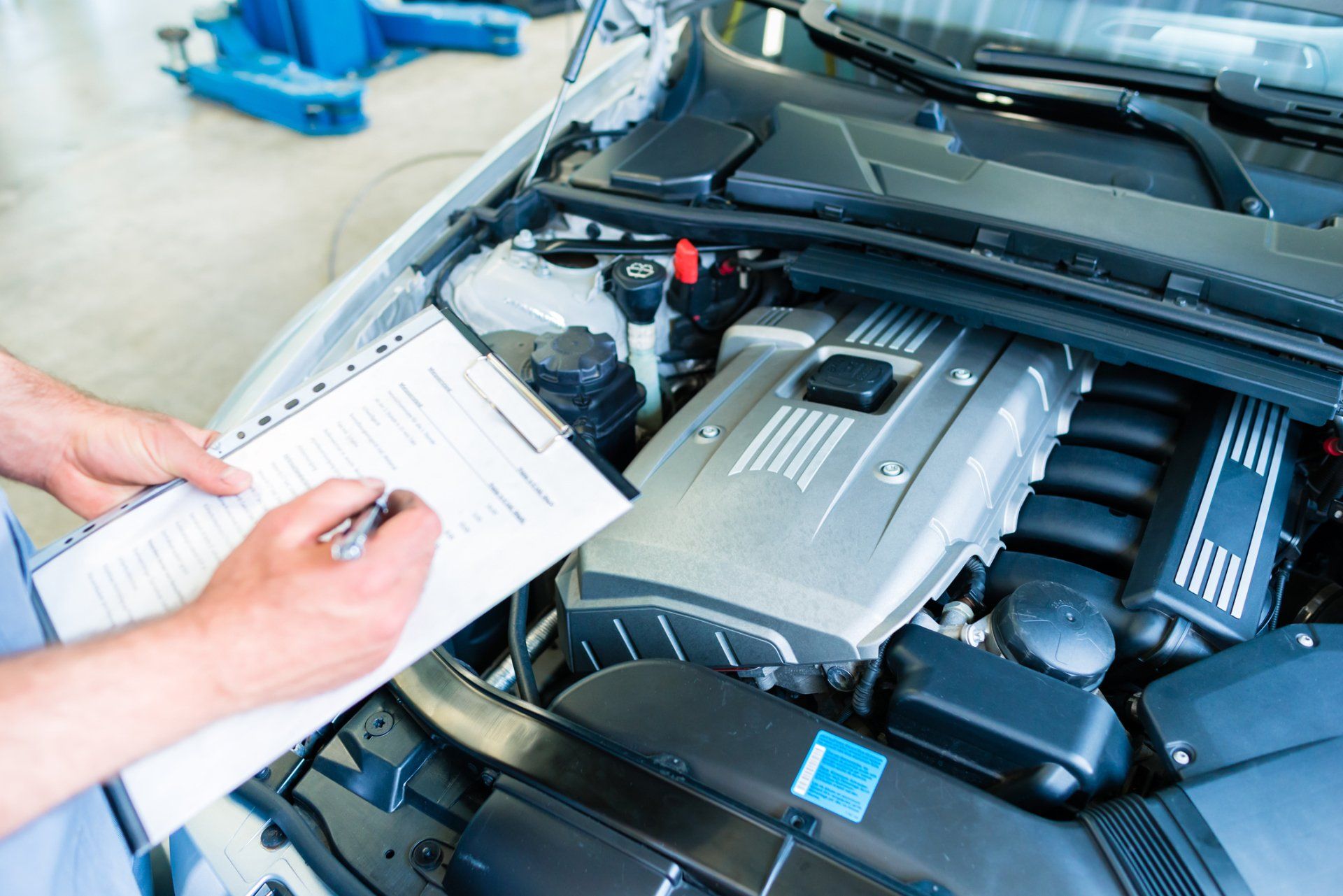 Mechanic With Checklist — Branford, CT — Paul’s Auto Service